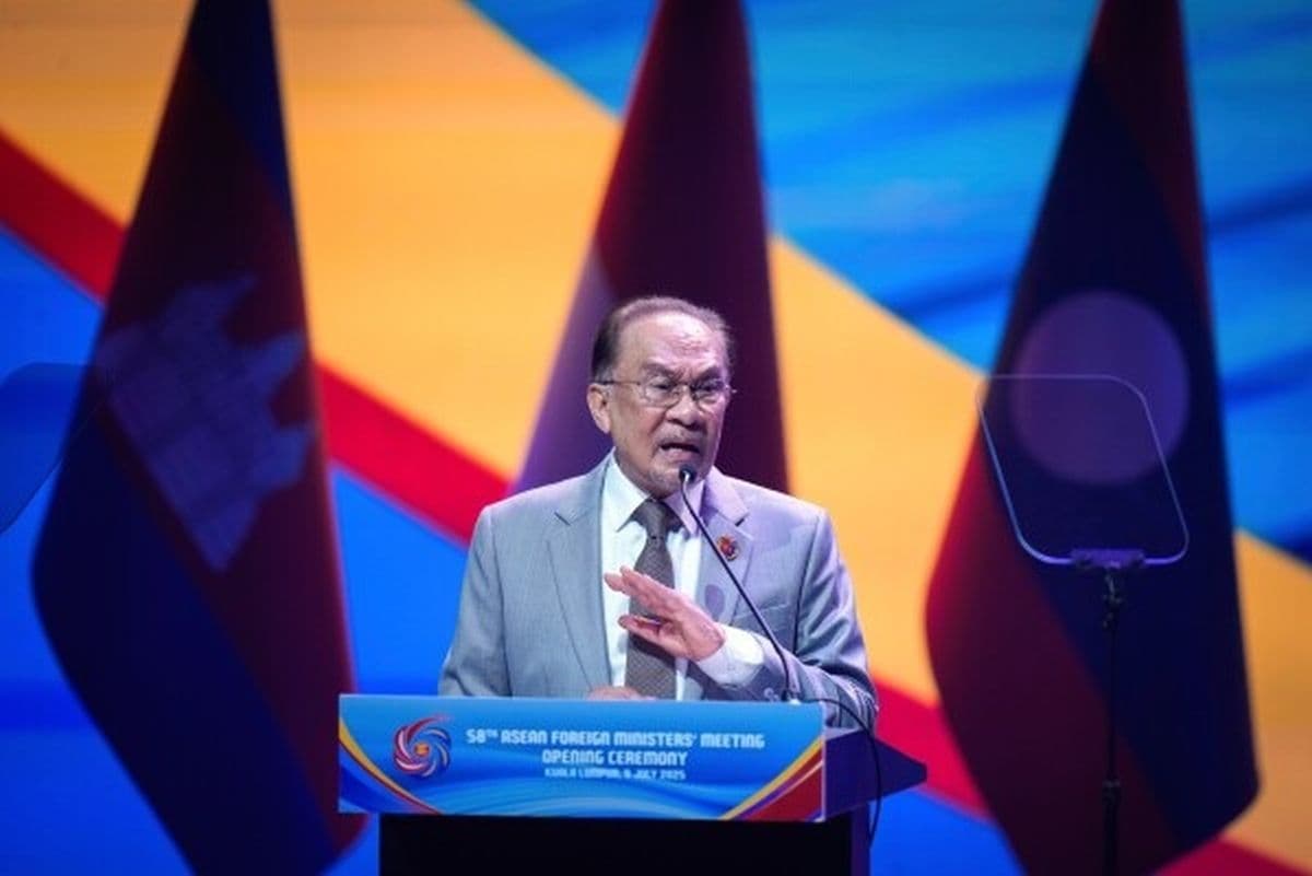 Anwar Ibrahim Kecam Israel Tahan Aktivis Kemanusiaan Gaza! Anwar Ibrahim Kecam Israel Tahan Aktivis Kemanusiaan Gaza!