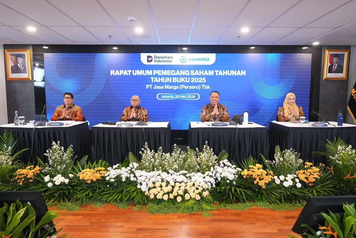 Jasa Marga Tebar Dividen Rp1,1 Triliun dari Laba 2025 Jasa Marga Tebar Dividen Rp1,1 Triliun dari Laba 2025