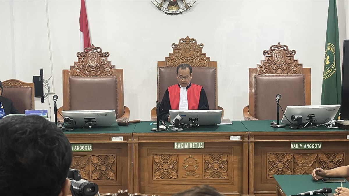 Bacakan 7 Poin Gugatan, TAUD Tolak Pelimpahan Kasus Andrie Yunus ke POM TNI Bacakan 7 Poin Gugatan, TAUD Tolak Pelimpahan Kasus Andrie Yunus ke POM TNI