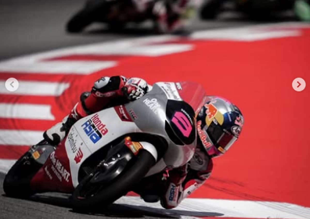 Pembalap Indonesia Veda Ega Pratama Cerita Perjuangan Melesat 12 Posisi di Moto3 Catalunya 2026 Pembalap Indonesia Veda Ega Pratama Cerita Perjuangan Melesat 12 Posisi di Moto3 Catalunya 2026