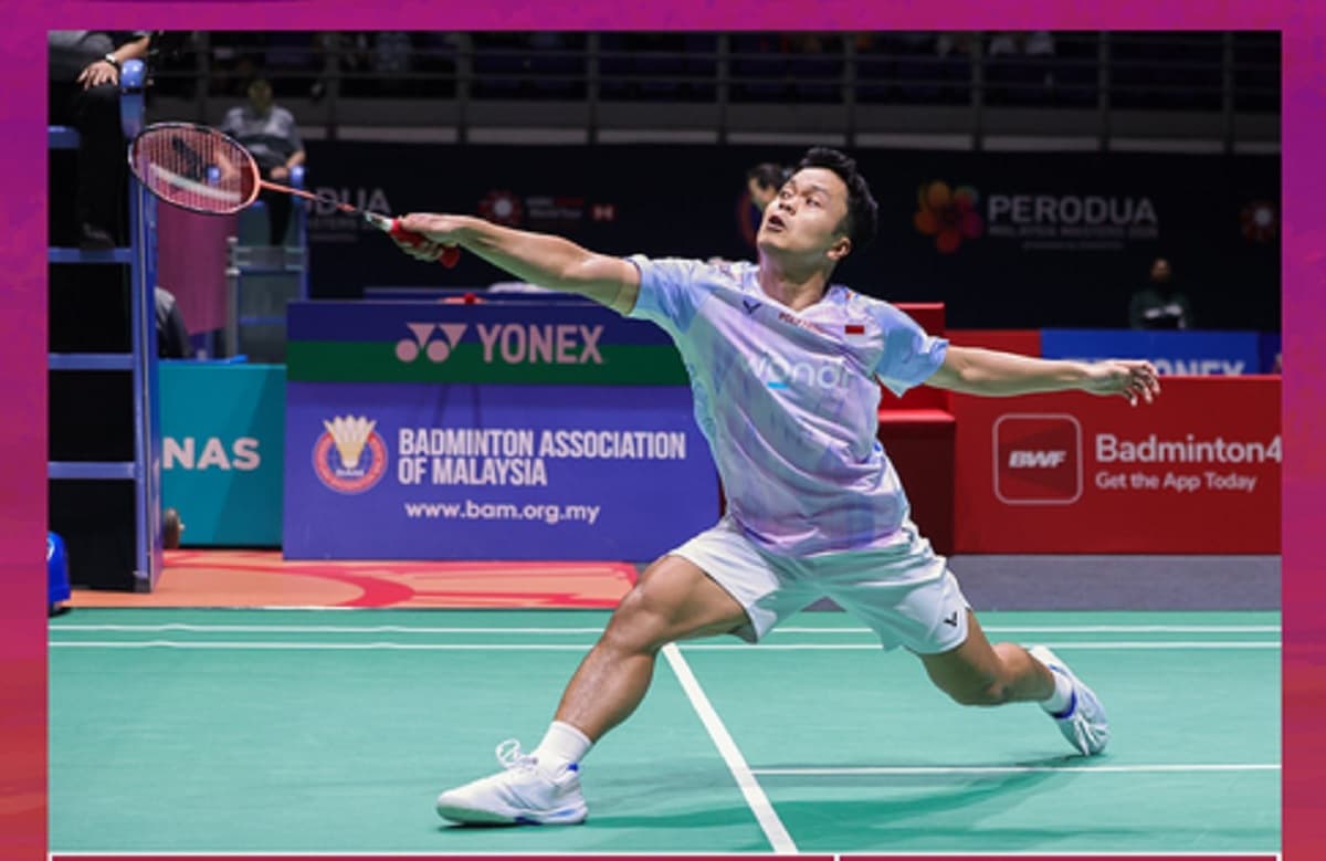 Hasil 32 Besar Malaysia Masters 2026: Anthony Ginting Menang, Jafar/Felisha Tumbang! Hasil 32 Besar Malaysia Masters 2026: Anthony Ginting Menang, Jafar/Felisha Tumbang!