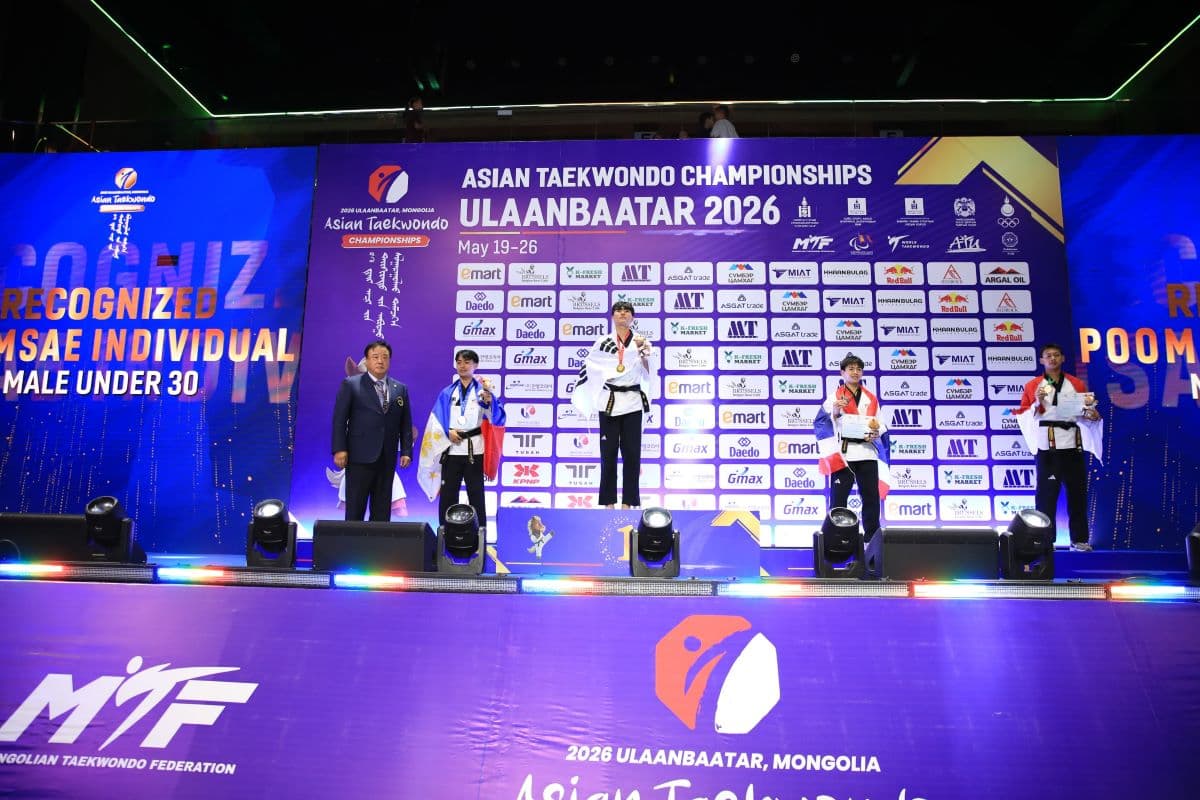 Atlet Taekwondo Muhammad Rizal Sabet Perunggu di Mongolia, Amankan Tiket Asian Games 2026! Atlet Taekwondo Muhammad Rizal Sabet Perunggu di Mongolia, Amankan Tiket Asian Games 2026!