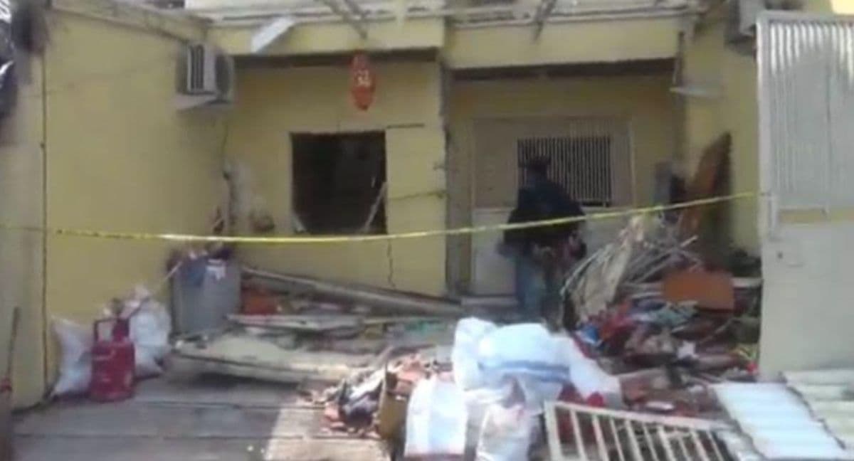 Tabung Gas Meledak, Rumah di Jakbar Porak-poranda Tabung Gas Meledak, Rumah di Jakbar Porak-poranda