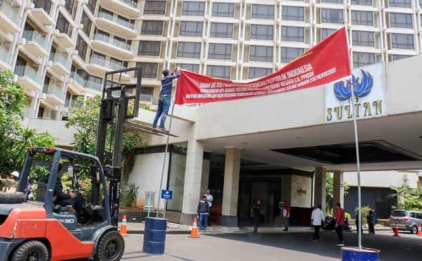 Eksekusi Pengosongan Hotel Sultan pada 18 Juni 2026 Eksekusi Pengosongan Hotel Sultan pada 18 Juni 2026