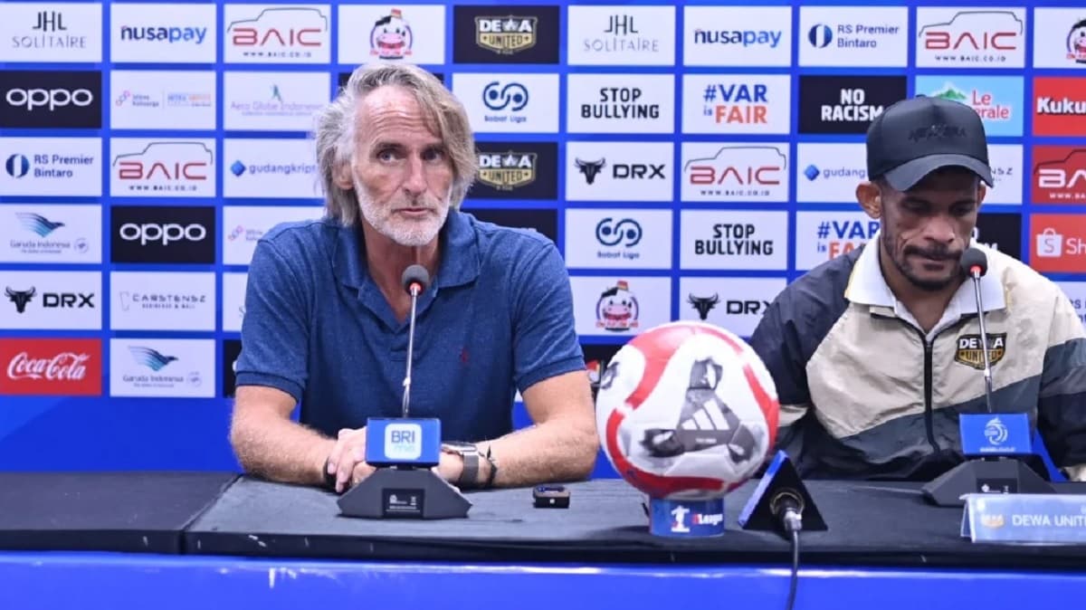 Jan Olde Riekerink Pasrah akan Masa Depannya di Dewa United Jan Olde Riekerink Pasrah akan Masa Depannya di Dewa United