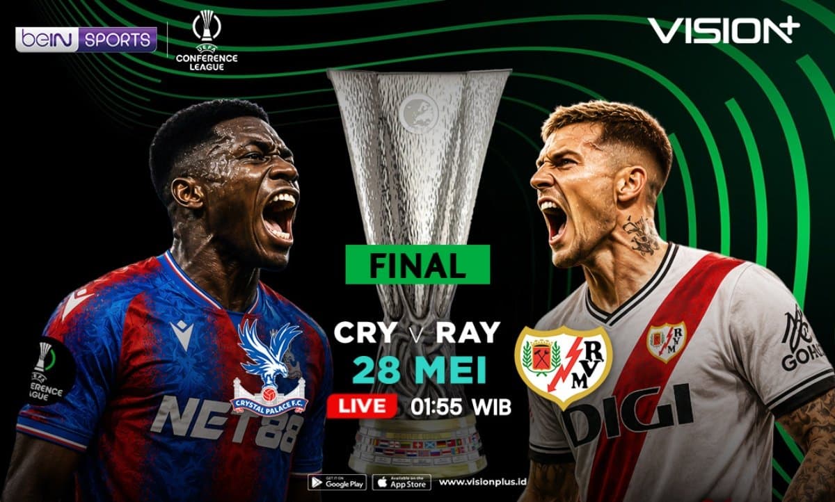 Jadwal dan Link Live Streaming Crystal Palace vs Rayo Vallecano di Final UEFA Conference League 2025-2026 Jadwal dan Link Live Streaming Crystal Palace vs Rayo Vallecano di Final UEFA Conference League 2025-2026