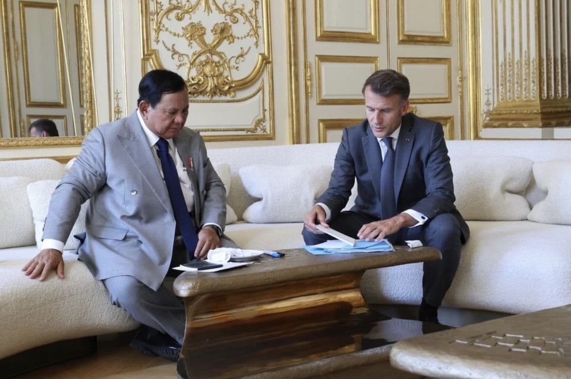 Prabowo dan Macron Hadiri Forum Bisnis Indonesia-Prancis, Libatkan 30 Industri Raksasa Prabowo dan Macron Hadiri Forum Bisnis Indonesia-Prancis, Libatkan 30 Industri Raksasa
