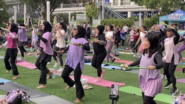 Pound Fit X MusicZone Berlangsung Meriah, Energik Gerak Sambil Tepuk Ripstix! Pound Fit X MusicZone Berlangsung Meriah, Energik Gerak Sambil Tepuk Ripstix!