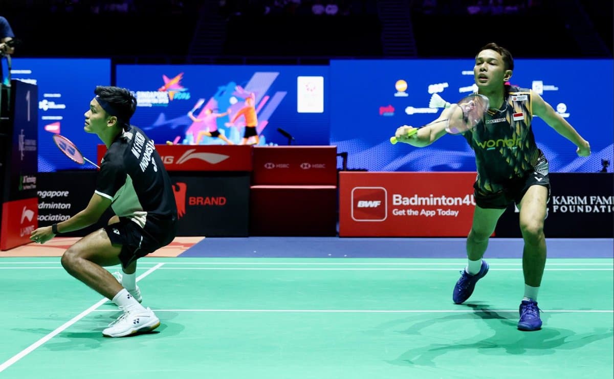 Hasil Final Singapore Open 2026: Fajar/Fikri Harus Puas Jadi Runner up Hasil Final Singapore Open 2026: Fajar/Fikri Harus Puas Jadi Runner up