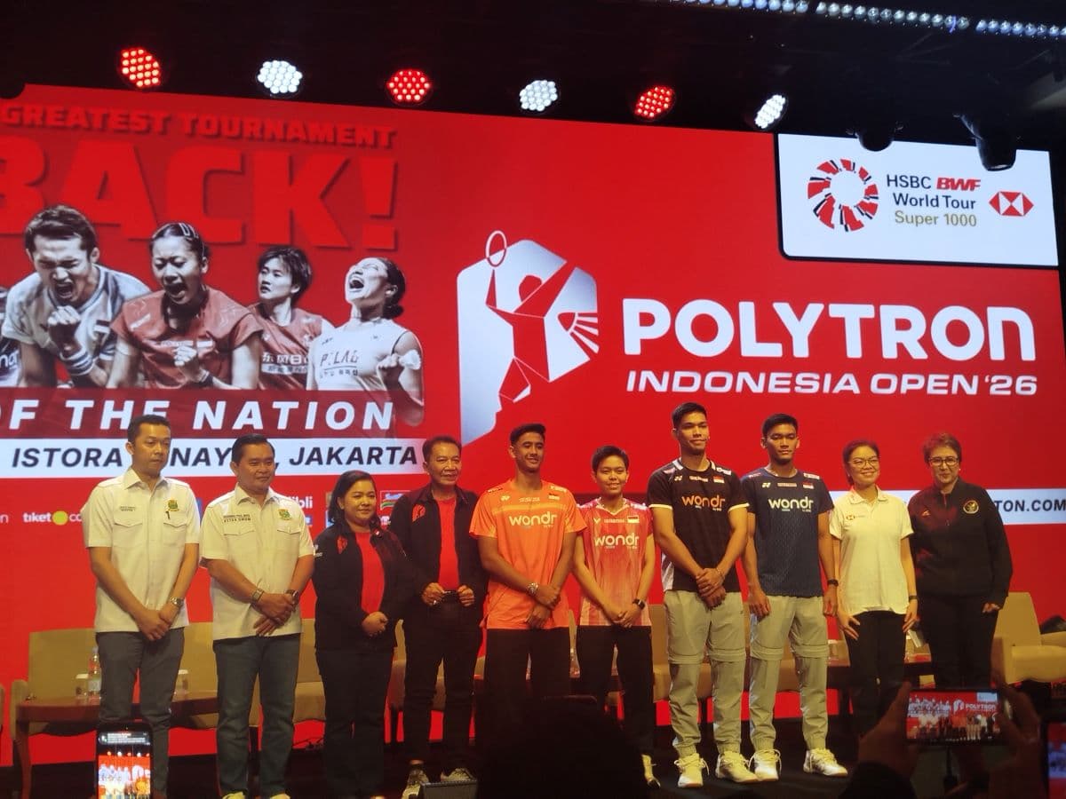 Tak Sekadar Juara, PBSI Ungkap Target Utama Wakil Tanah Air Jelang Indonesia Open 2026 Tak Sekadar Juara, PBSI Ungkap Target Utama Wakil Tanah Air Jelang Indonesia Open 2026