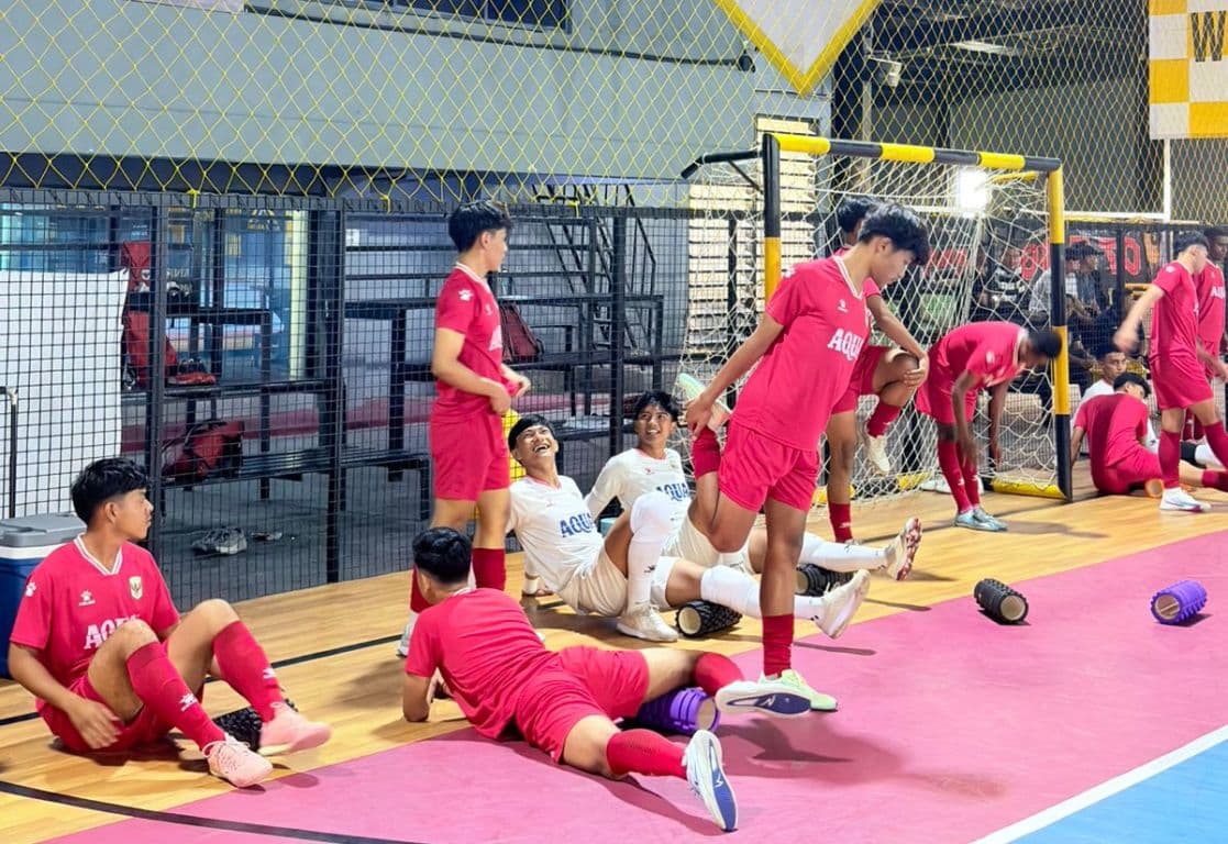Adaptasi Cepat Jadi Modal Timnas Futsal Indonesia U-17 Menuju Spanyol Adaptasi Cepat Jadi Modal Timnas Futsal Indonesia U-17 Menuju Spanyol