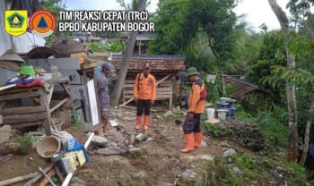 Pergerakan Tanah Terjadi di Bogor, Ada 7 Rumah Terancam