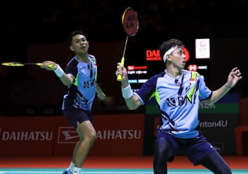 Herry IP Respons Kekalahan Fajar Alfian/Rian Ardianto dari Liu Yuchen/Ou Xuanyi di Perempatfinal Indonesia Masters 2023