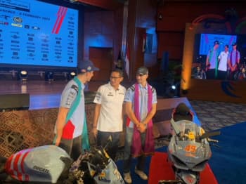 Sandiago Uno Doakan Pembalap Gresini Racing Bisa Raih Juara Dunia di Sirkuit Mandalika
