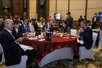 Momen Hangat Angela Tanoesoedibjo Makan Siang Bareng Delegasi ASEAN Tourism Forum 2023