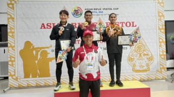 Piala Asia Rifle/Pistol 2023: Indonesia Rebut 2 Medali Emas di Hari Pertama