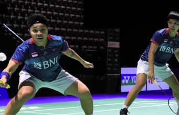 Hasil Swiss Open 2023: Tampil Perkasa, Apriyani Rahayu/Siti Fadia Pulangkan Ganda Thailand di 16 Besar