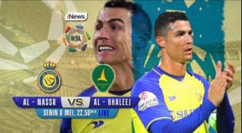 Usai Pesta Gol di Laga Terakhir, Cristiano Ronaldo Siap Bawa Al Nassr Kembali Juara Melawan Al Khaleej di Saudi Pro League, Besok Malam, LIVE di iNe..