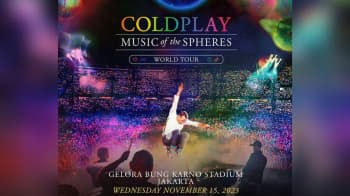 Coldplay Tak Sabar Gelar Konser di Indonesia