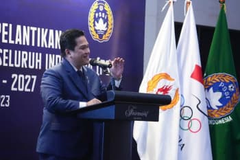 Erick Thohir Beberkan PSSI Punya Target Penjualan hingga Rp260 Miliar dari Laga Timnas Indonesia vs Argentina