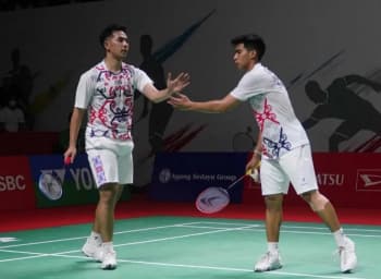Hasil Thailand Open 2023: Sabar Karyaman/Reza Pahlevi Melenggang ke Final Kualifikasi!