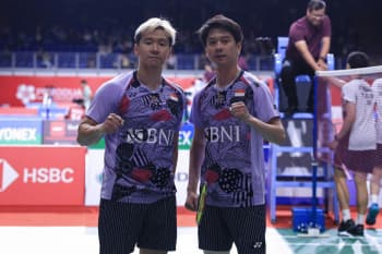 Hasil 16 Besar Thailand Open 2023: Menang Dramatis atas Ganda Putra China, Marcus Gideon/Kevin Sanjaya Tembus Perempatfinal!