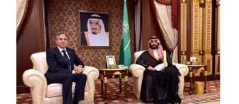 Di Tengah Hubungan yang Tegang, Menlu AS Bertemu Pangeran Arab Mohammed bin Salman di Jeddah