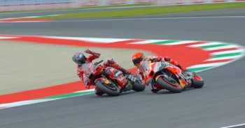 Duel Sengit, Francesco Bagnaia Ngamuk ke Marc Marquez di Kualifikasi MotoGP Italia 2023
