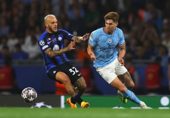 Hasil Babak Pertama Manchester City vs Inter Milan di Final Liga Champions 2022-2023: Kevin De Bruyne Cedera, Skor Masih 0-0