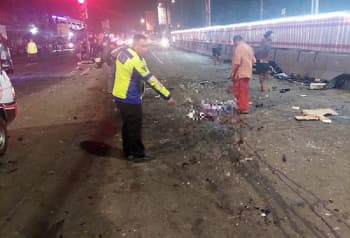 Foto-Foto Kecelakaan Maut di Exit Tol Bawen yang Menewaskan 3 Orang