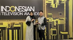 Salma Idol Raih Penghargaan Pendatang Baru Terpopuler Indonesian Television Awards 2023