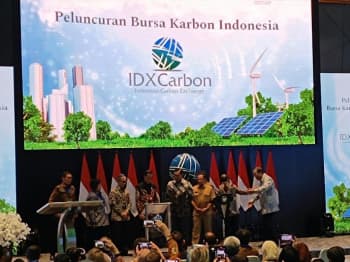 Presiden Jokowi Optimistis RI Bisa Jadi Poros Karbon Dunia