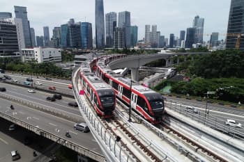 Presiden Jokowi Minta Studi Proyek LRT ke Bogor Dipercepat