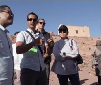 Cerita Sri Mulyani Telusuri Makam Nabi Harun di Mesir