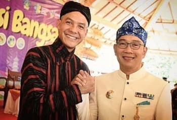 Survei SMRC: Diduetkan dengan Ridwan Kamil, Elektabilitas Ganjar Kalahkan Anies-Cak Imin dan Prabowo-Erick Thohir