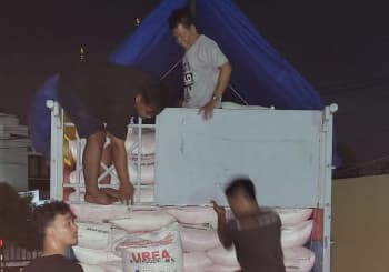 Polda Jateng Amankan Truk Bermuatan Pupuk Subsidi di Tol Kalikangung
