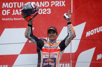 Setelah Absen Podium Hampir Setahun, Marc Marquez Akhirnya Finis Ketiga di MotoGP Jepang 2023!