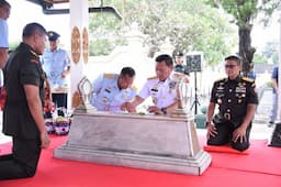 Panglima Yudo Margono Ziarah ke Makam Jenderal Soedirman Jelang HUT Ke-78 TNI