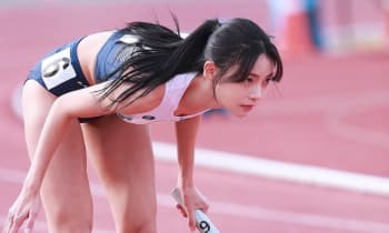 7 Potret Kim Min Ji, Atlet Korea Selatan Bak Bidadari di Asian Games 2023