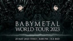 Tiket BABYMETAL world tour di Jakarta bisa di beli mulai hari ini!