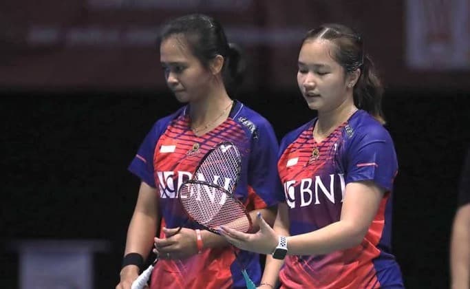 Meilysa/Rachel Bergairah usai Juara Odisha Masters 2023 Meilysa/Rachel Bergairah usai Juara Odisha Masters 2023