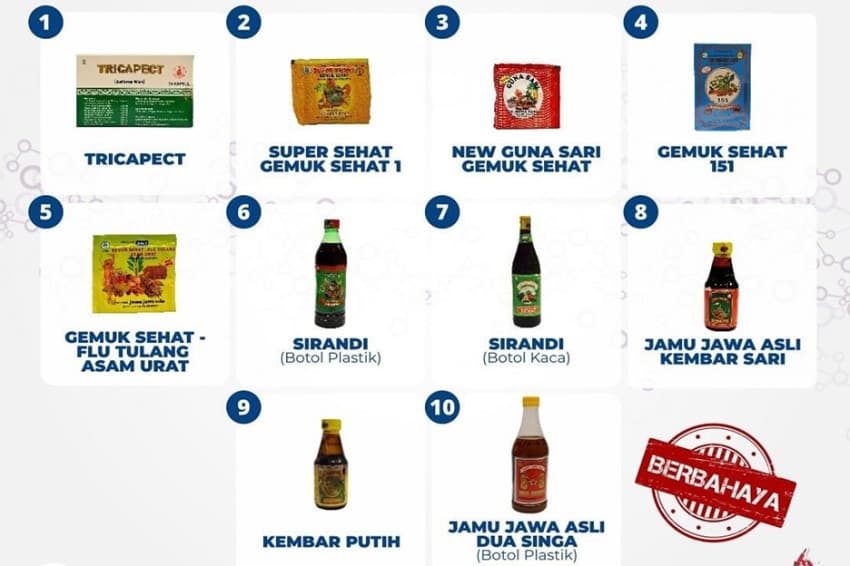BPOM Rilis 50 Obat Tradisional dan Suplemen Kesehatan Mengandung BKO, Ini Daftarnya BPOM Rilis 50 Obat Tradisional dan Suplemen Kesehatan Mengandung BKO, Ini Daftarnya
