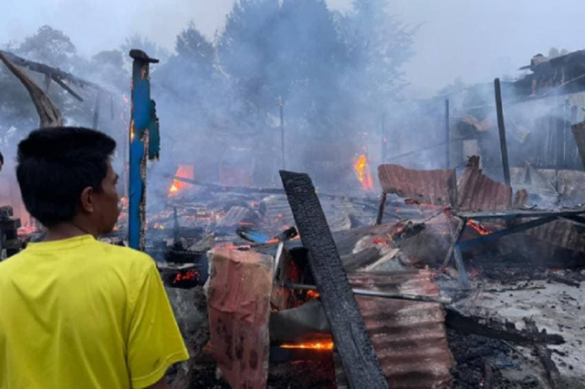 Masjid di Puncak Jaya Papua Tengah Dibakar Orang Tak Dikenal