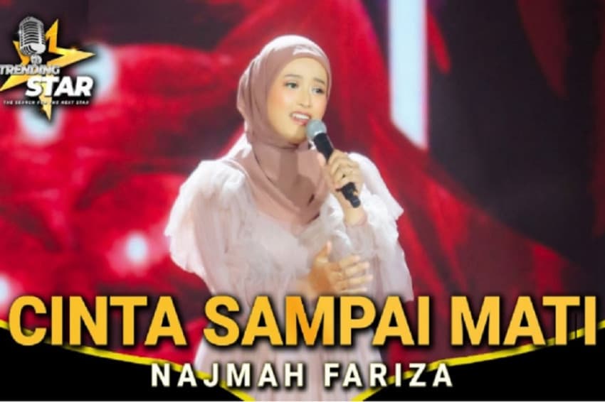 Najmah Fariza Bawakan Cinta Sampai Mati dengan Warna Sendiri saat Live Show Top 10 Trending Star! Najmah Fariza Bawakan Cinta Sampai Mati dengan Warna Sendiri saat Live Show Top 10 Trending Star!