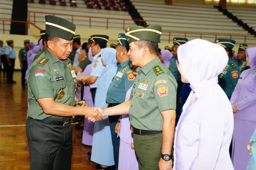 Selamat! 66 Perwira Tinggi TNI AD, AL, dan AU Naik Pangkat, Ini Nama-namanya Selamat! 66 Perwira Tinggi TNI AD, AL, dan AU Naik Pangkat, Ini Nama-namanya