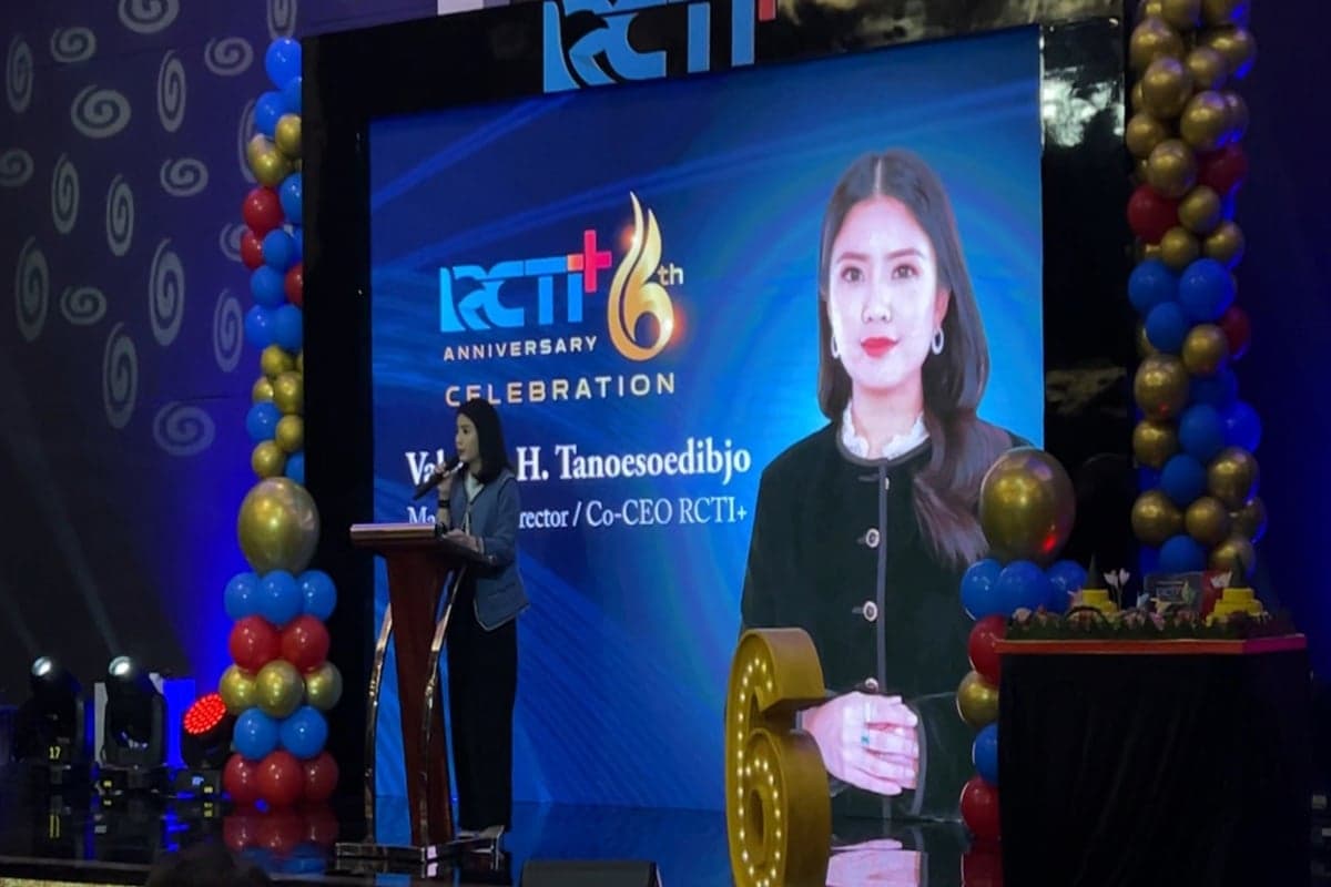 Perayaan HUT Ke-6 RCTI+: Valencia Tanoesoedibjo Targetkan Jadi Ekosistem Hiburan Nomor 1 Perayaan HUT Ke-6 RCTI+: Valencia Tanoesoedibjo Targetkan Jadi Ekosistem Hiburan Nomor 1
