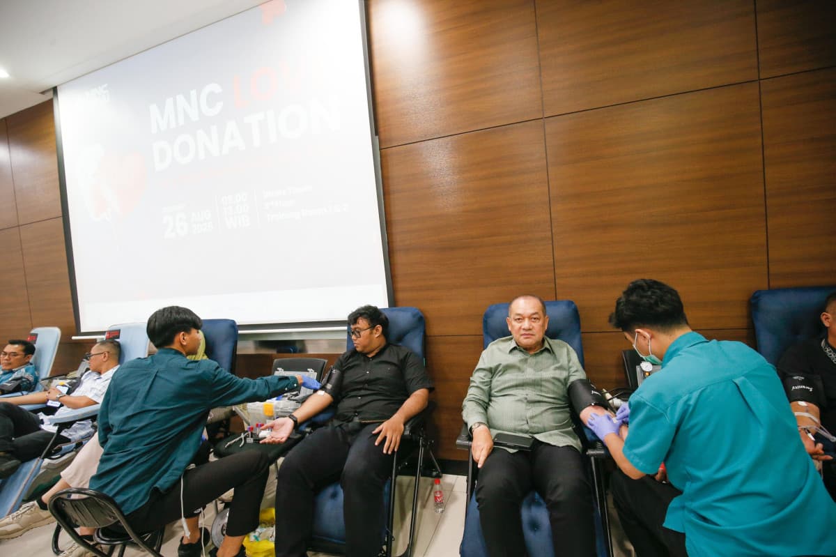 Gandeng RSCM, MNC Peduli Gelar Donor Darah di iNews Tower Gandeng RSCM, MNC Peduli Gelar Donor Darah di iNews Tower