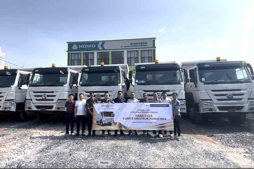 MNC Leasing Bersama Grand Motor Indonesia Serahkan 5 Unit Sinotruk ke Borneo Andika Energi MNC Leasing Bersama Grand Motor Indonesia Serahkan 5 Unit Sinotruk ke Borneo Andika Energi