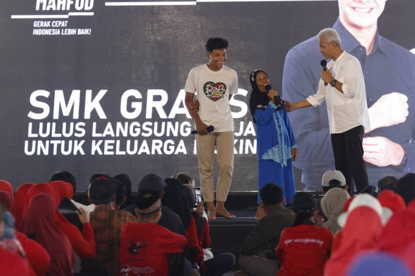 Simak! Ganjar Siapkan Rp50 Triliun Bangun SMK Gratis di Kabupaten dan Kota