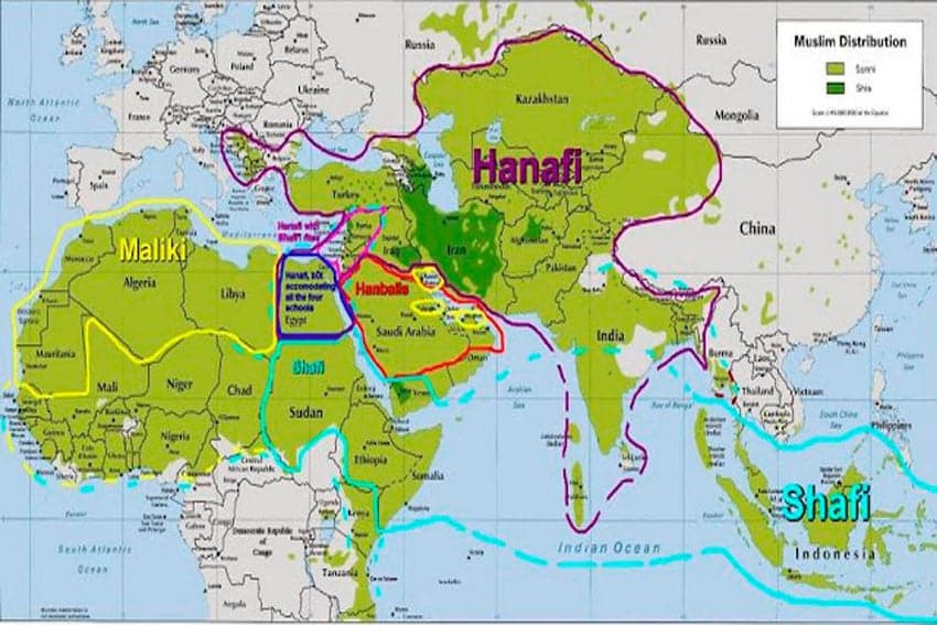 Negara-negara yang Menggunakan Mazhab Hanafi Negara-negara yang Menggunakan Mazhab Hanafi